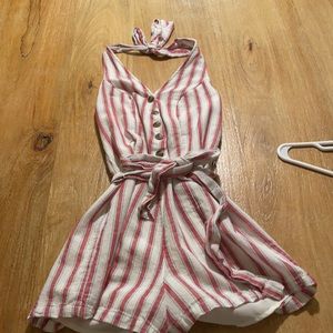 Stripped romper